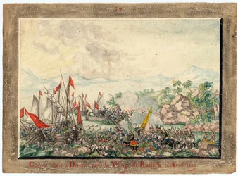 Slag aan de Donau 1828