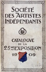 Catalogusomslag van de tentoonstelling van de vereniging van onafhankelijke kunstenaars