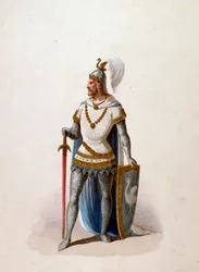 Personage uit de opera Lohengrin door Wagner