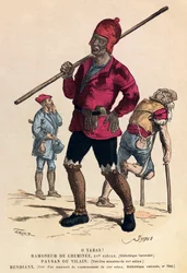 Schoorsteenveger, boer en bedelaar
