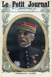 Eerste Wereldoorlog 1914-1918. Portret van generaal Louis Ernest de Maud