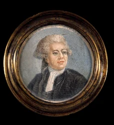 Franse Revolutie: Portret van Honoré Gabriel Riqueti, Graaf van Mirabeau in kostuum van de Derde Stand