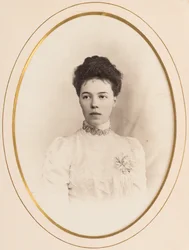 Grootvorstin Olga Alexandrovna van Rusland, Anoniem. Albuminefoto. Privécollectie