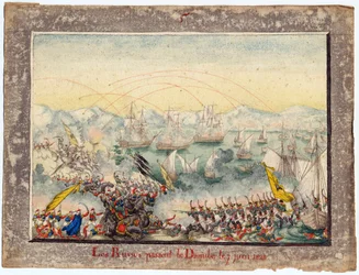 Russisch-Turkse oorlog van 1828-1829: de Russen steken de Donau over in 1828