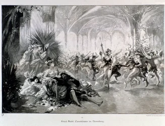 Illustratie voor Tannhäuser door Wagner