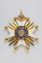 Koninkrijk Beieren - Orde van Sint Hubertus: insigne (voorkant)