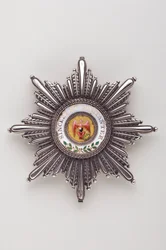 Koninkrijk Pruisen - Orde van de Rode Adelaar: 1e klasse plaquette - model 1810