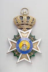 Koninkrijk Saksen - Militaire Orde van Sint Hendrik: insigne van het grootkruis
