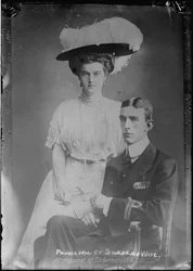 Grootvorstin Maria Pavlovna en Prins Wilhelm, Hertog van Soedermanland - Anoniem. Foto, ca. 1910. Privécollectie