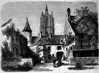 La maison au Mans door Paul Scarron (1610-1660), Franse schrijver