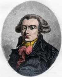 PIERRE VICTORIEN VERGNIAUD Franse revolutionaire staatsman - Portret van Pierre Victorien Vergniaud (1753-1793), Franse politicus Girondin - Gravure uit 1863 in 