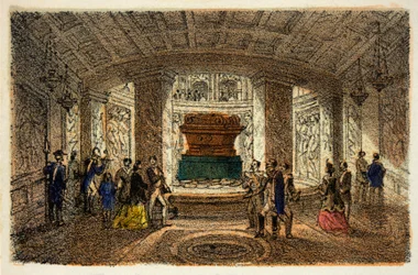 Parijs 1874: Het graf van de keizer - privécollectie