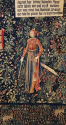 Penthesilea, koningin van de Amazones, begin 16e eeuw (wandtapijt)