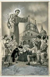 Vrome afbeelding: Sint Antonius van Lissabon