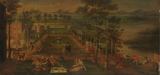Siertuin, ca.1590 (olieverf op paneel)
