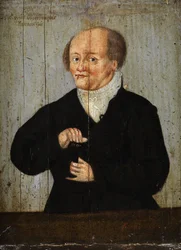 Portret van de arts Paracelsus (Philippus Theophrastus Aureolus Bombastus von Hohenheim)