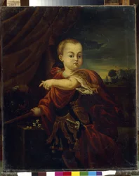 Portret van tsaar Ivan VI Antonovitsj van Rusland