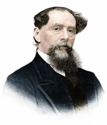 Portret van Charles Dickens (1812-1870), Engelse schrijver