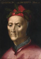 Portret van Dante Alighieri (1265-1321)