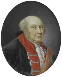 Portret van Frederik Willem II van Pruisen (detail)