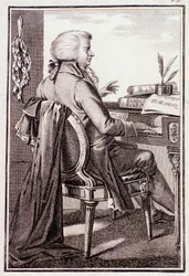 Portret van Johann Leopold Mozart