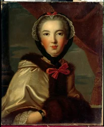 Portret van Louise Henriette de Bourbon Conti, Hertogin van Orléans