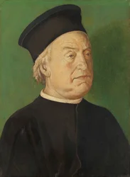 Portret van een man, ca. 1910 (olieverf op paneel)