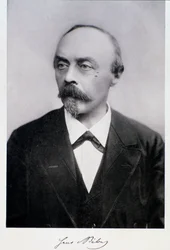 Portret van de Duitse dirigent en pianist Hans von Bülow