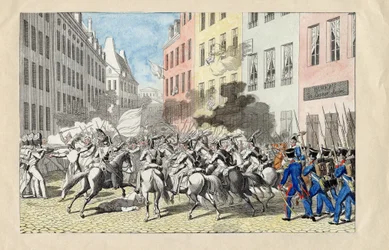 Revolutie van juli 1830 in Parijs