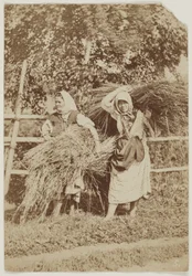 Russische Boerenvrouwen, ca. 1855