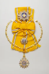 Thailand - Orde van Rajamitrabbhorn: complete set - plaquette, insigne en hanger