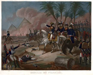De slag bij de piramides (3 thermidor An VI, 21 juli 1798)