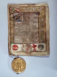 Verdrag van Amiens in augustus 1527, een alliantie tussen koning Hendrik VIII en de Franse koning Frans I tegen keizer Karel V