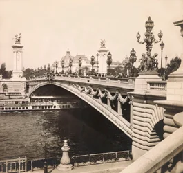 Wereldtentoonstelling van 1900 in Parijs: De brug Alexandre III