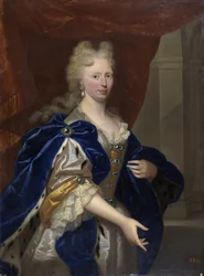 Portret van Maria Josepha van Oostenrijk (1699-1757), Koningin van Polen