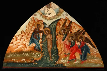 De doop van Christus, midden 19e eeuw