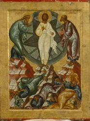 De transfiguratie van Jezus, 1497