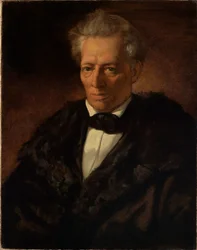 Portret van professor Karl Theodor Welcker