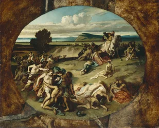 De Slag om de Amazonen, 1857