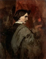 Zelfportret, c1854-c1858