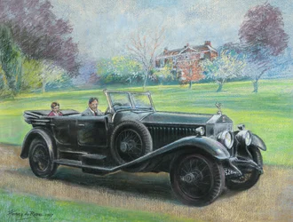 1927 Rolls Royce eigendom van Mr H V Durose, Warwickshire