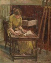 Meisje lezend (I)