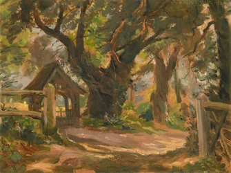 De Lijkpoort, Wherstead Kerk (begraafplaats van Cor & Emma Visser)