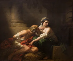 Romeinse liefdadigheid,1782 (olieverf op doek)