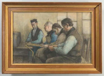 Blinde mattenvlechters
