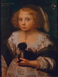 Kinderportret van Anna Constantia de Beijwegh