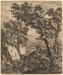 Landschap met Tobias en de Engel