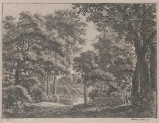 De gesnoeide bossen, 17e eeuw