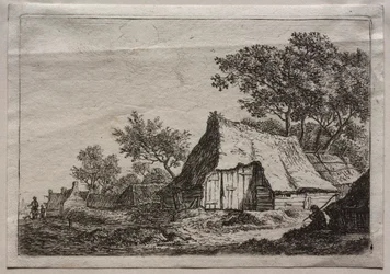 Twaalf Landschappen: Plaat I, Het Kleine Dorp