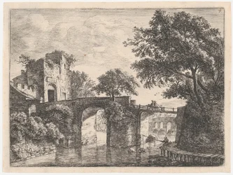 Twee stenen bruggen, 17e eeuw